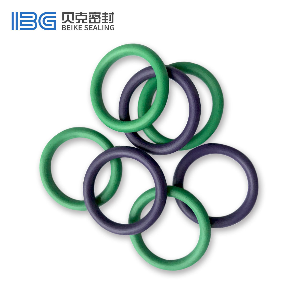 NBR丁腈70橡胶密封圈紫色/绿色耐油/耐磨损O